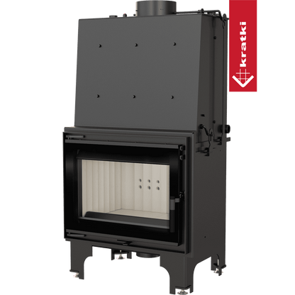Kratki Wasserführender Kamineinsatz AQUARIO 14 kW Ø 200 Doppelverglasung