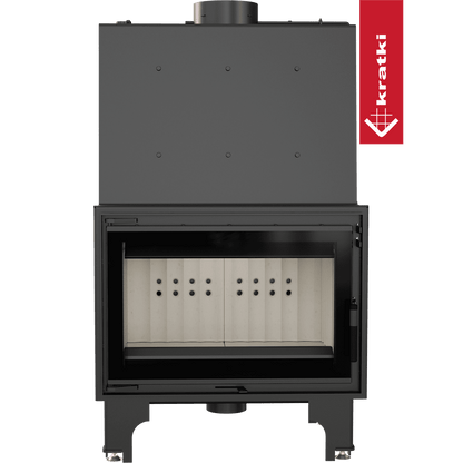 Kratki Wasserführender Kamineinsatz AQUARIO 16 kW Ø 200 Doppelverglasung
