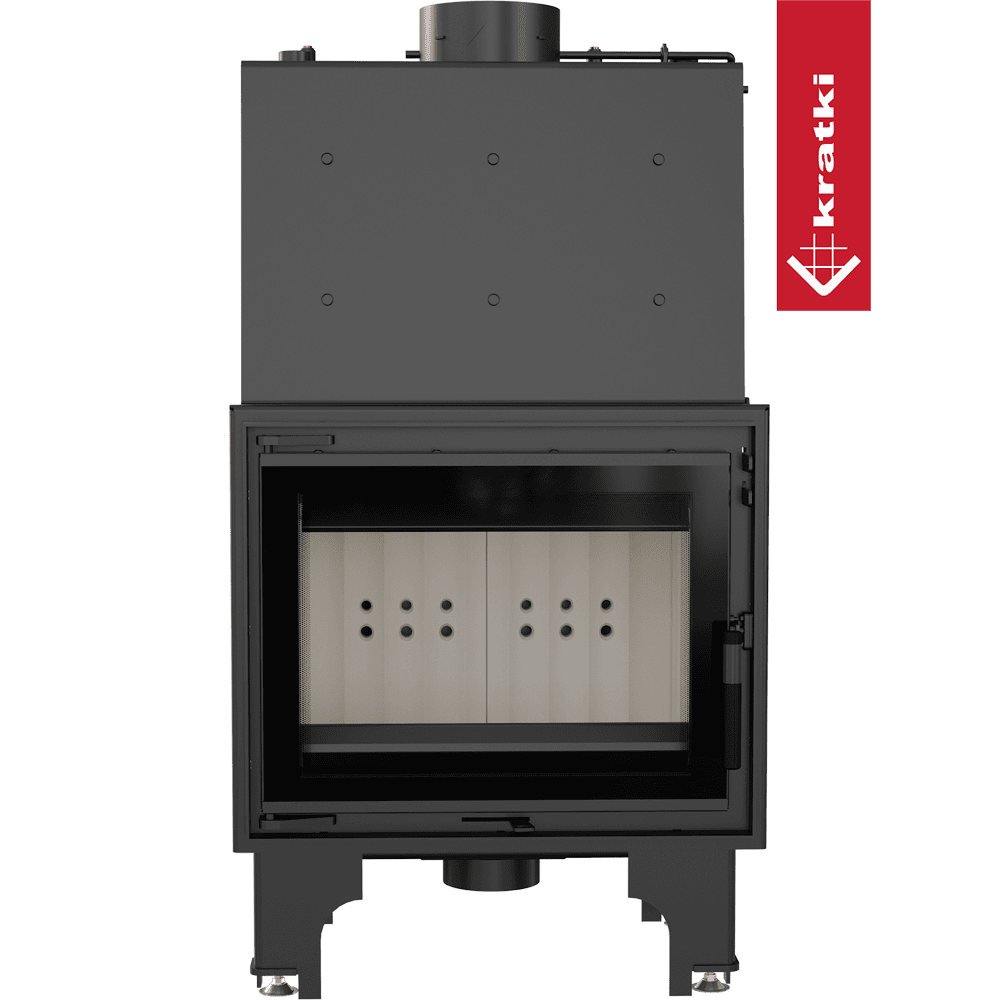 Kratki Wasserführender Kamineinsatz KRATKI AQUARIO M 12 kW Ø 180 Doppelverglasung