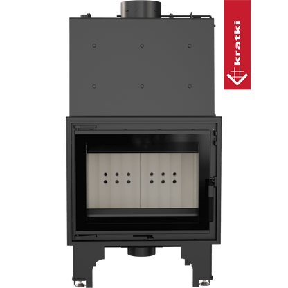 Kratki Wasserführender Kamineinsatz KRATKI AQUARIO M 12 kW Ø 180 Doppelverglasung