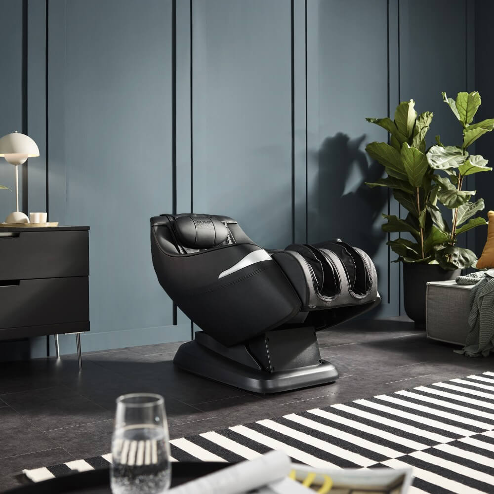 Home Deluxe Massagesessel ATTIVA - Schwarz