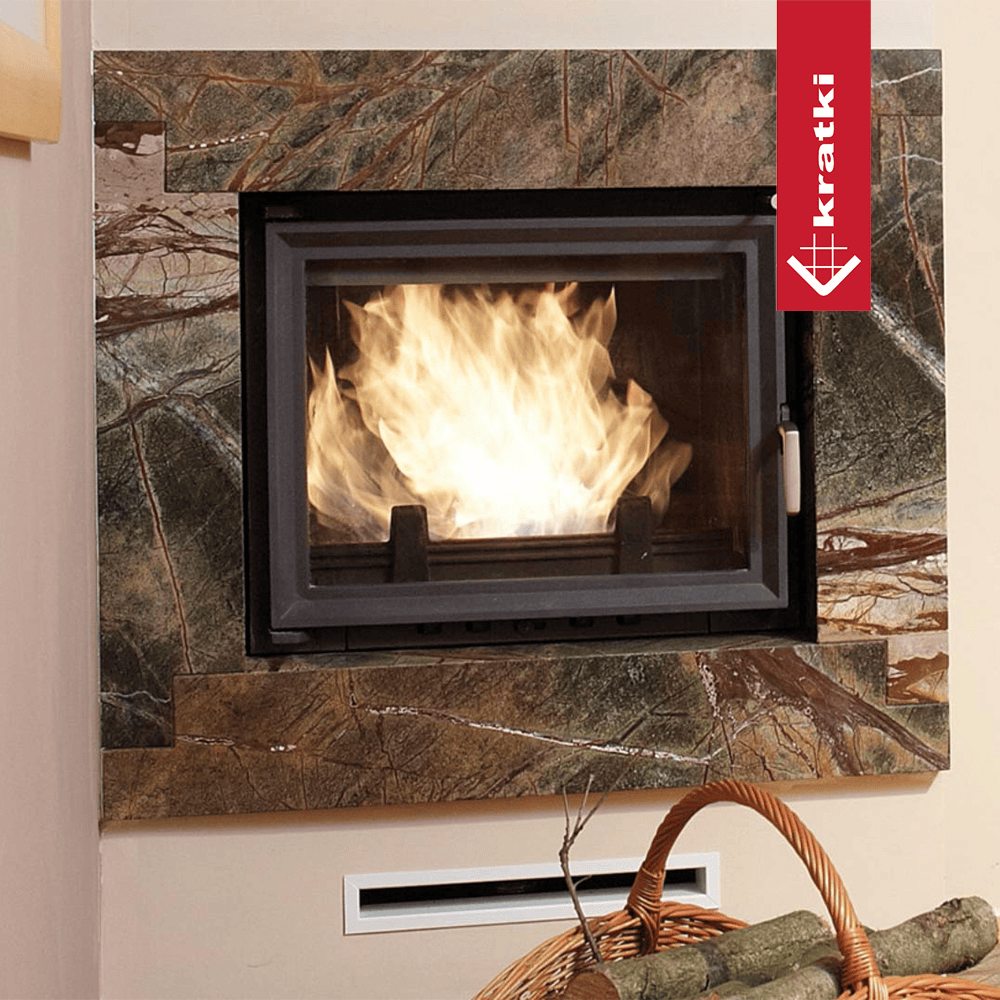 Kratki Wasserführender Kamineinsatz KRATKI MAJA 8 kW Ø 180