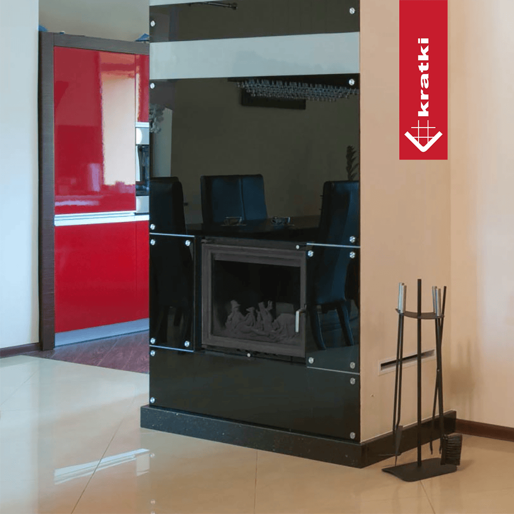Kratki Wasserführender Kamineinsatz KRATKI MAJA 8 kW Ø 180
