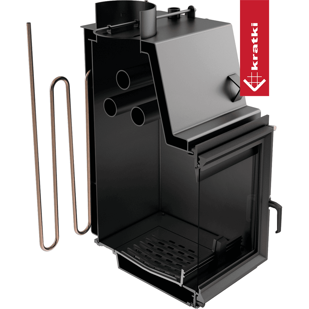Kratki Wasserführender Kamineinsatz KRATKI ZUZIA 12 kW Ø 200