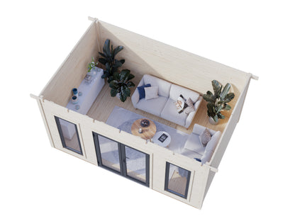 Palmako Aurelia 12,7 m2 - Naturbelassen