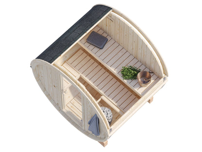 Palmako Anita 0,9 m2 - Naturbelassen