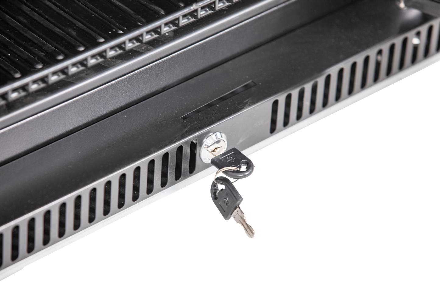 KBS Gastrotechnik Glastürkühlschrank KBS 327 G Slim schwarz