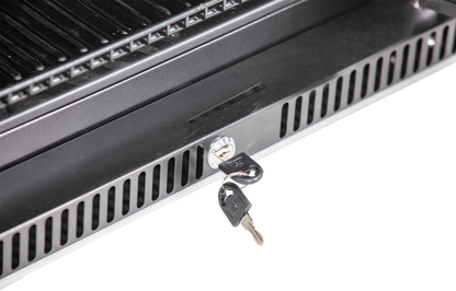 KBS Gastrotechnik Glastürkühlschrank KBS 327 G Slim schwarz