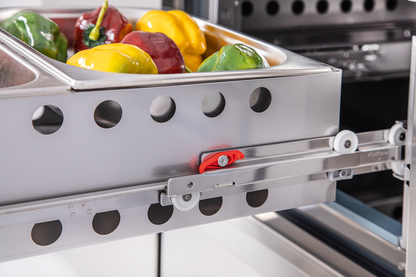 KBS Gastrotechnik Schubladensatz 1/3 +2/3 Kühltischschubladensatz