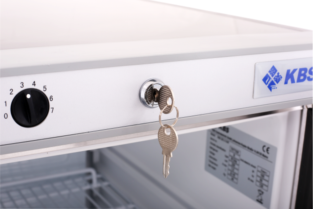 KBS Gastrotechnik Umluft Gewerbekühlschrank KBS 602 U CHR