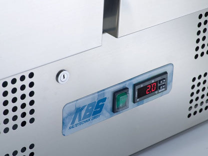 KBS Gastrotechnik Saladette gerader Glasaufbau KBS 904