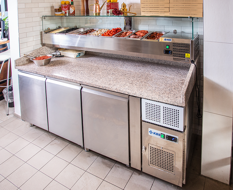 KBS Gastrotechnik Pizzakühltisch Pizza 2600