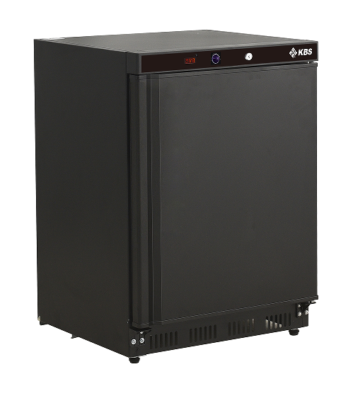 KBS Gastrotechnik Umluft Gewerbekühlschrank KBS 202 U Black Line