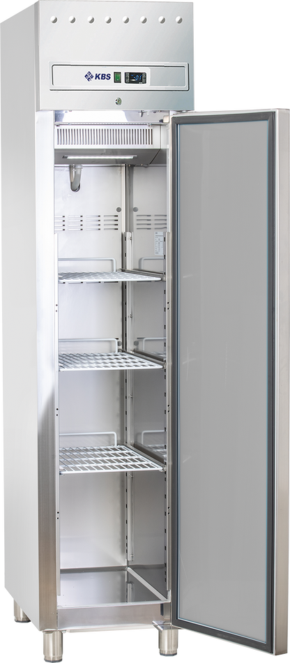 KBS Gastrotechnik Edelstahl Gewerbekühlschrank KU 356