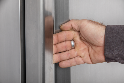 KBS Gastrotechnik Edelstahl Gewerbekühlschrank KU 356