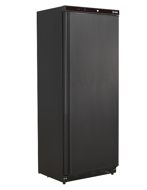 KBS Gastrotechnik Umluft Gewerbekühlschrank KBS 602 U Black Line