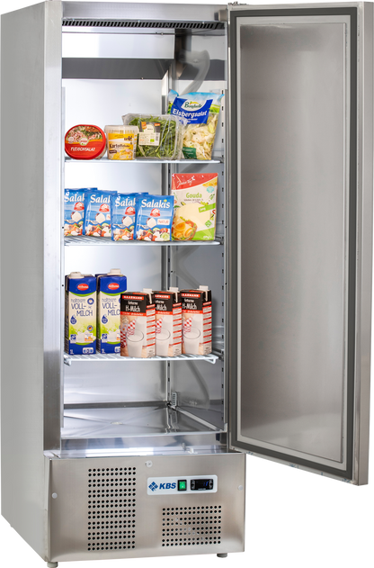 KBS Gastrotechnik Edelstahlkühlschrank KU 650 CNS