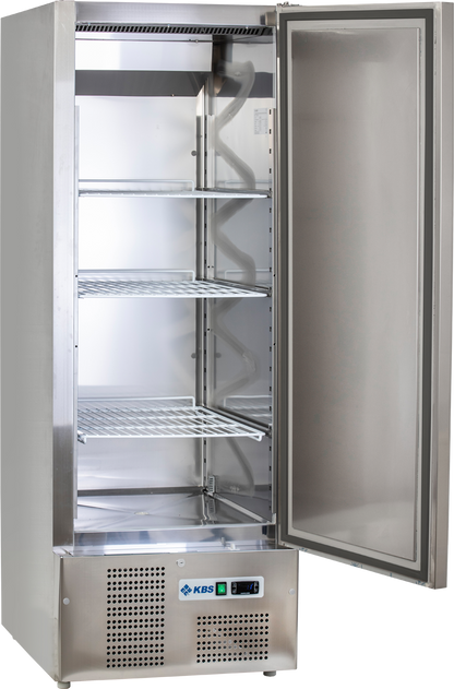 KBS Gastrotechnik Edelstahlkühlschrank KU 650 CNS