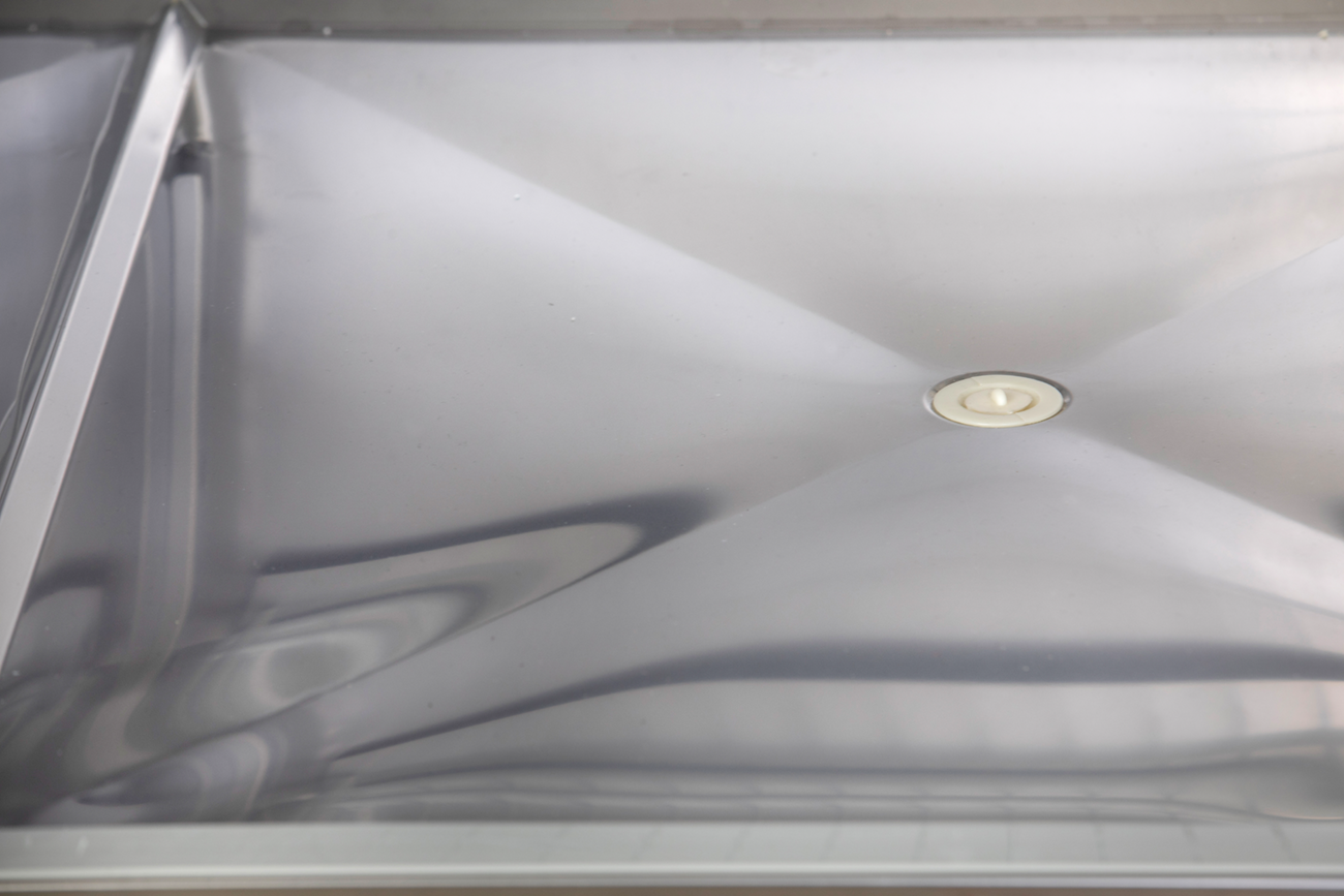 KBS Gastrotechnik Edelstahlkühlschrank KU 650 CNS