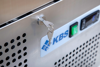 KBS Gastrotechnik Edelstahlkühlschrank KU 650 CNS