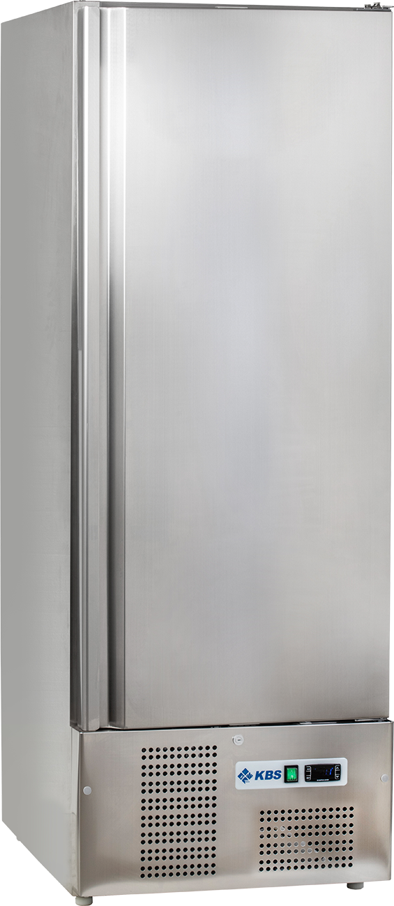 KBS Gastrotechnik Edelstahlkühlschrank KU 650 CNS