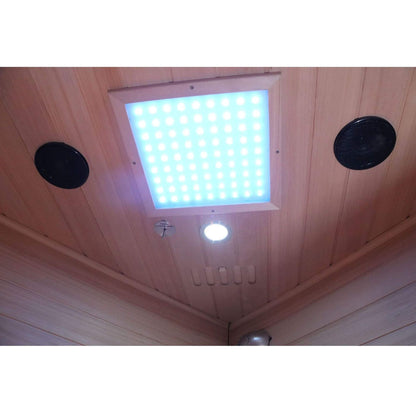 Dewello Infrarotkabine LAKEFIELD 120x120 Dual-Therm bei TroniTechnik