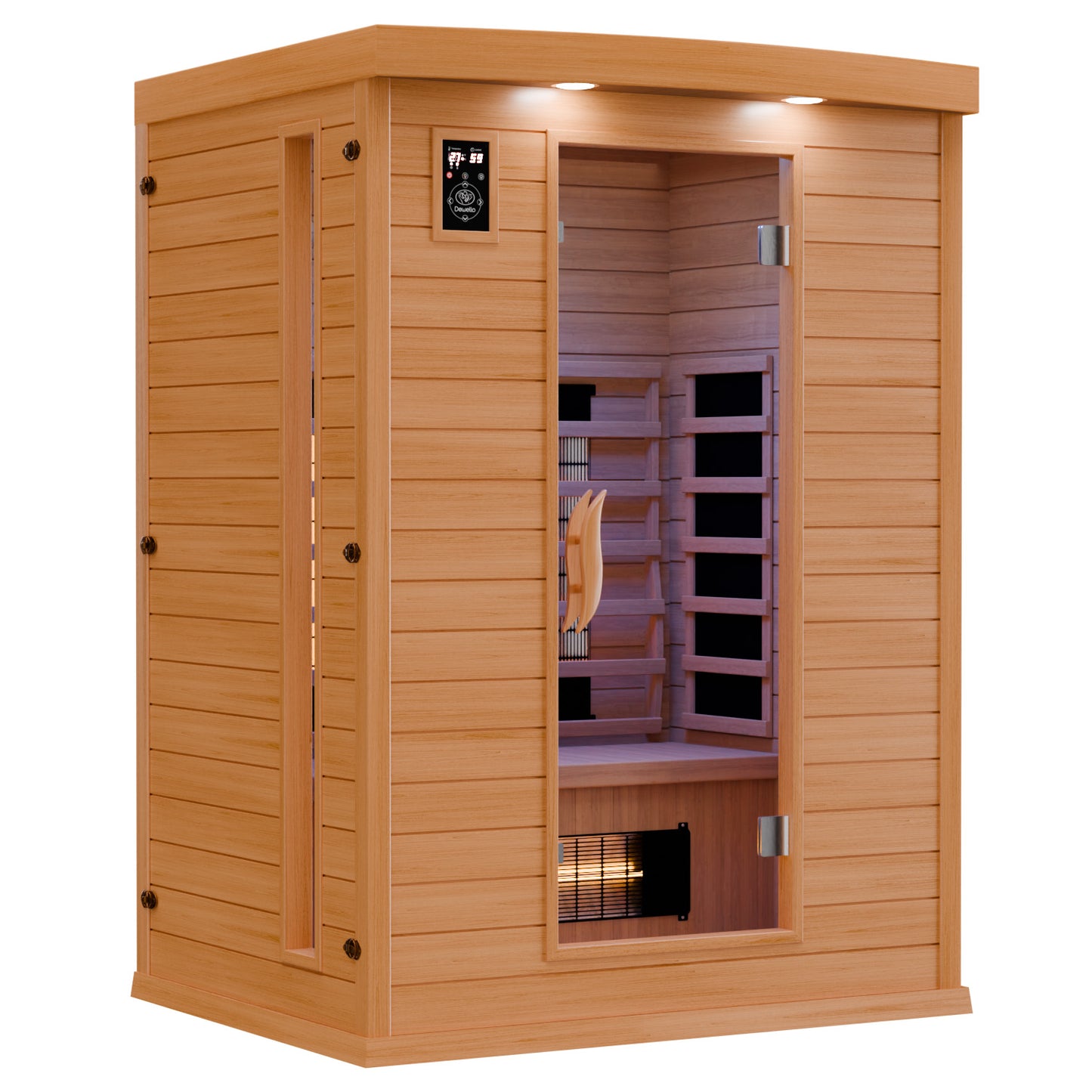 Dewello Infrarotkabine PIERSON 135x105 Dual-Therm bei TroniTechnik