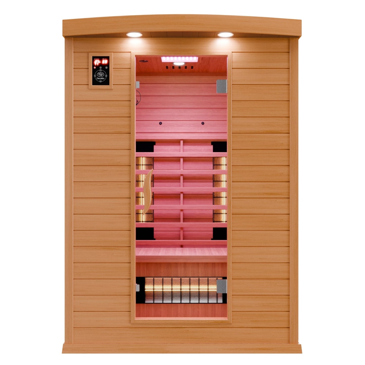 Dewello Infrarotkabine PIERSON 135x105 Dual-Therm bei TroniTechnik