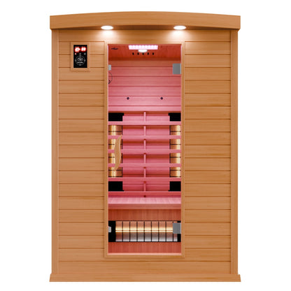 Dewello Infrarotkabine PIERSON 135x105 Dual-Therm bei TroniTechnik