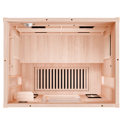 Dewello Infrarotkabine PIERSON 135x105 Dual-Therm bei TroniTechnik