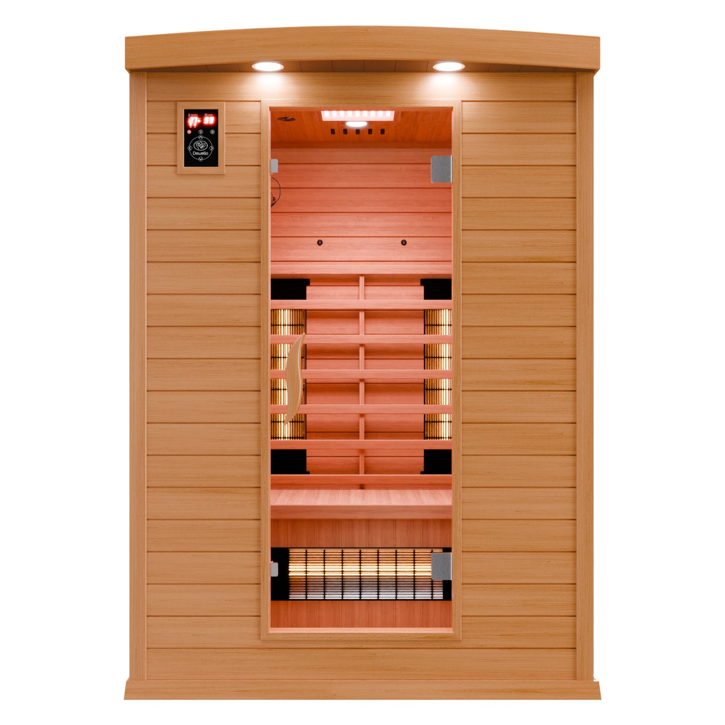 Dewello Infrarotkabine PIERSON 135x105 Dual-Therm bei TroniTechnik