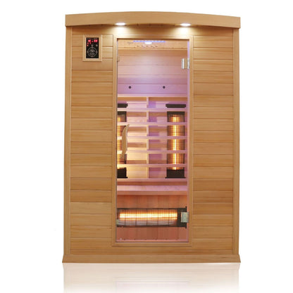 Dewello Infrarotkabine PIERSON 135x105 Dual-Therm bei TroniTechnik