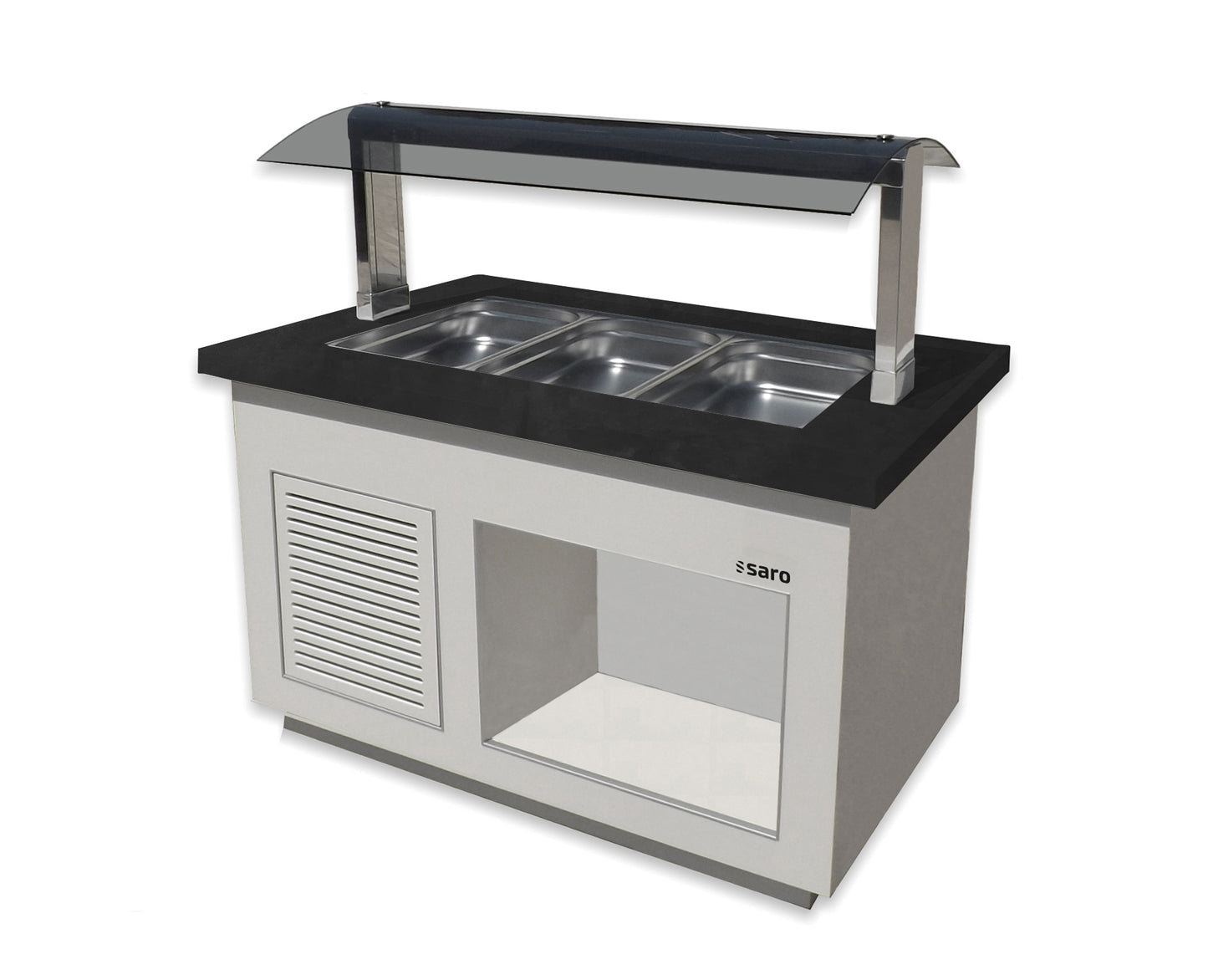 SARO Salatbar für 3x 1/1 GN, PREMIUM LINE SB-K130 weiß