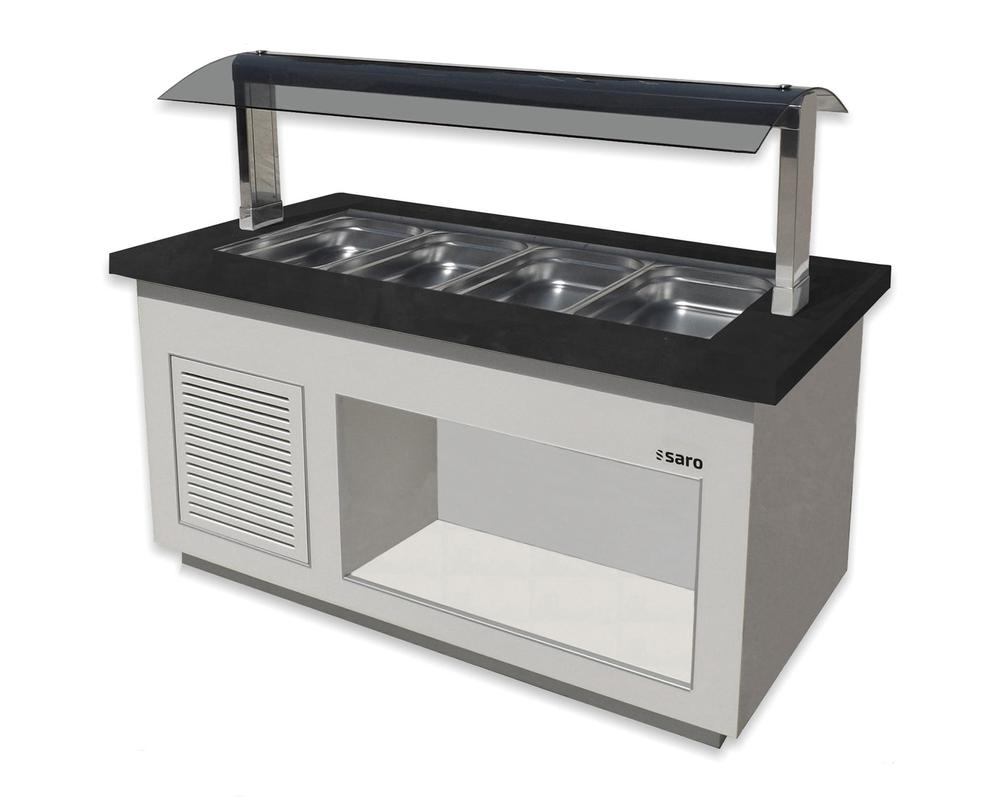 SARO Salatbar für 4x 1/1 GN, PREMIUM LINE SB-K170 weiß