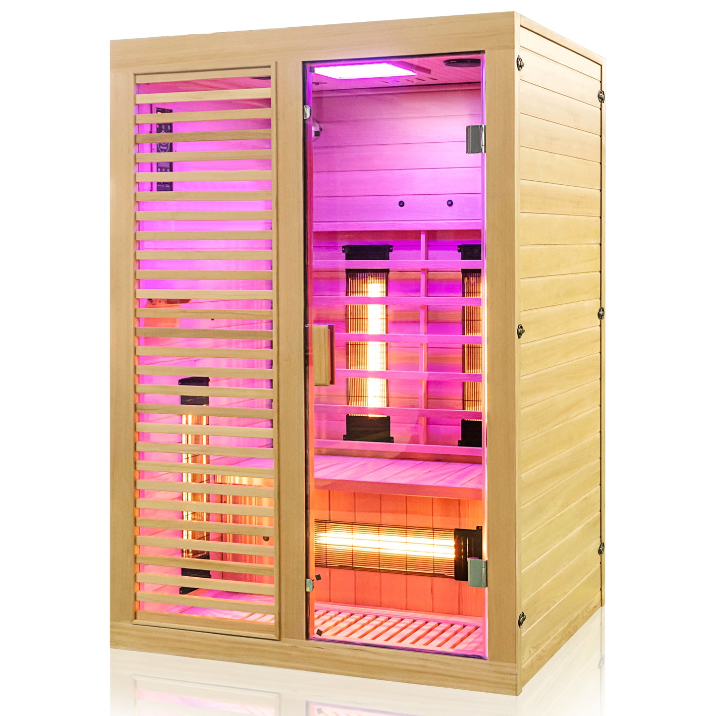 Dewello Infrarotkabine HAMLIN VOLLSPEKTRUM 130x105 bei TroniTechnik