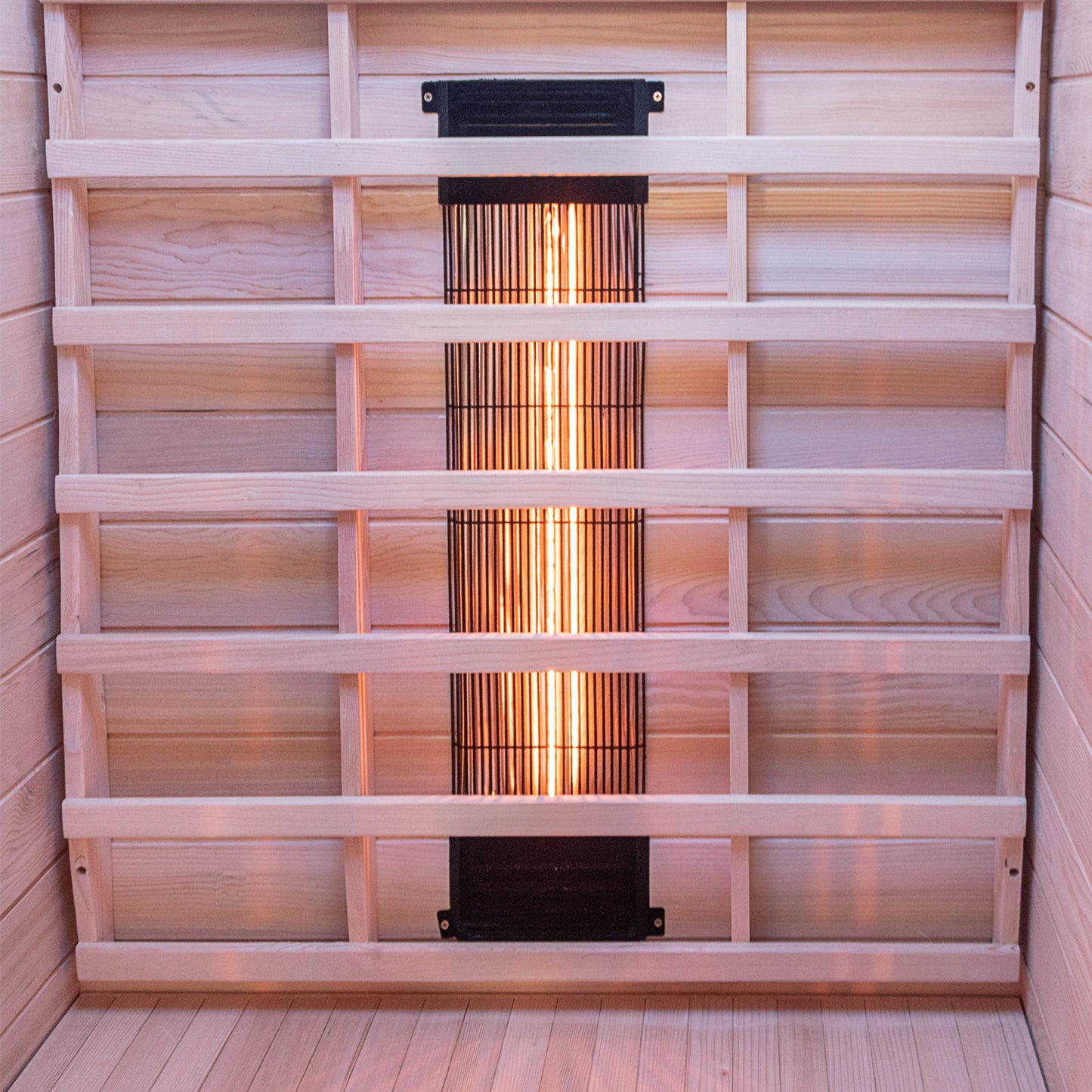 Dewello Infrarotkabine HAMLIN VOLLSPEKTRUM 90x90 bei TroniTechnik