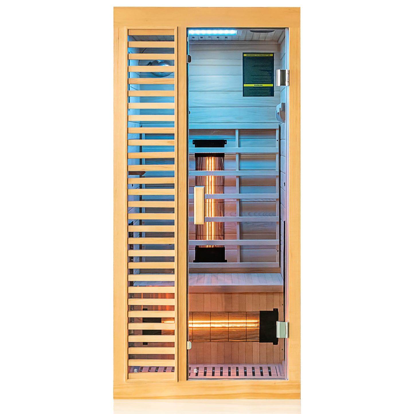 Dewello Infrarotkabine HAMLIN VOLLSPEKTRUM 90x90 bei TroniTechnik