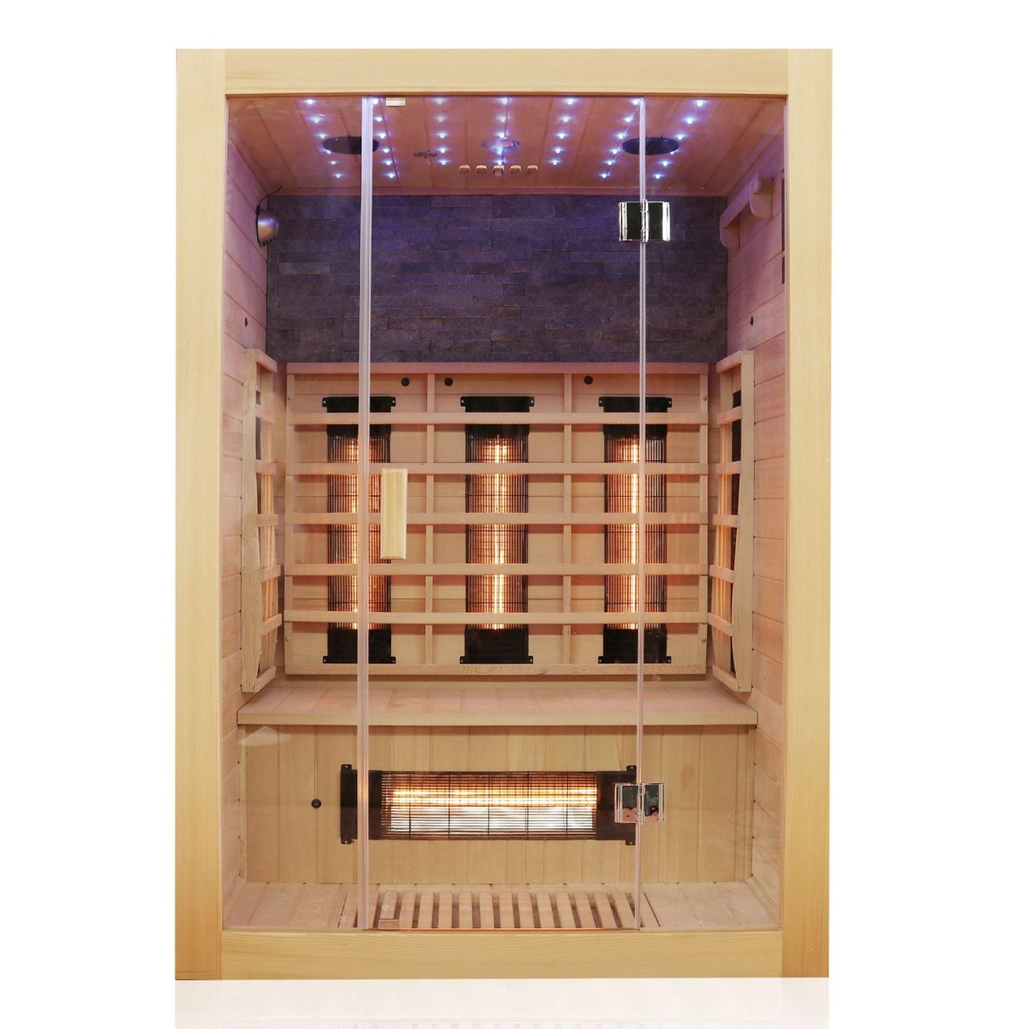 Dewello Infrarotkabine MILTON VOLLSPEKTRUM 135x105 bei TroniTechnik