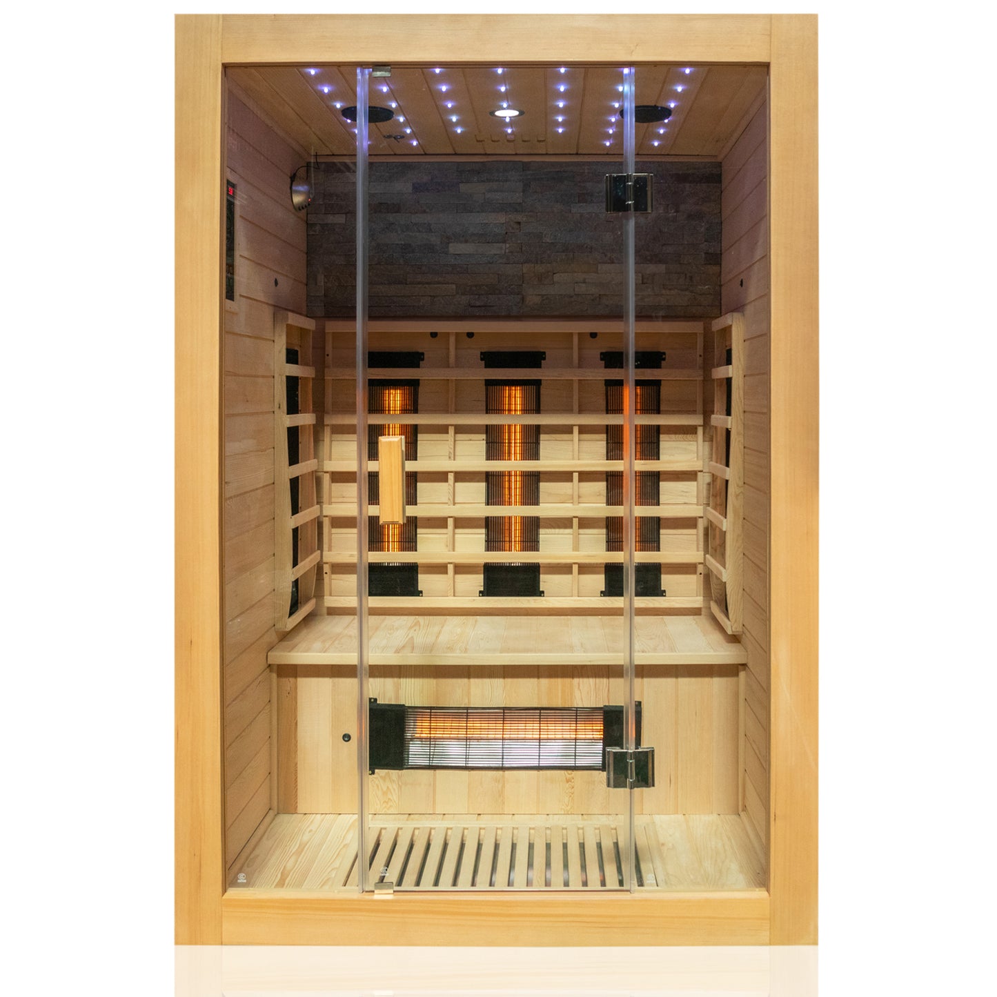 Dewello Infrarotkabine MILTON VOLLSPEKTRUM 135x105 bei TroniTechnik