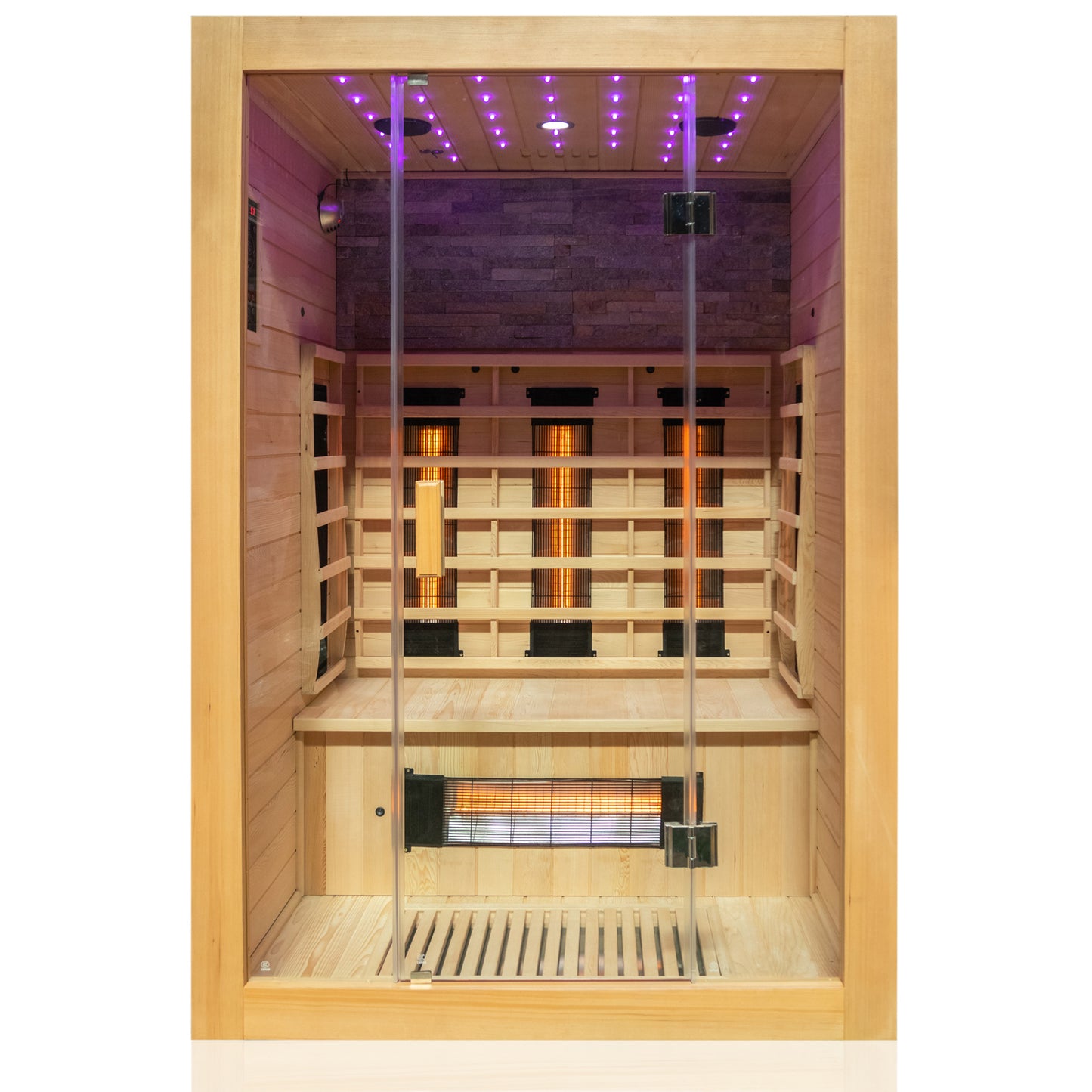 Dewello Infrarotkabine MILTON VOLLSPEKTRUM 135x105 bei TroniTechnik