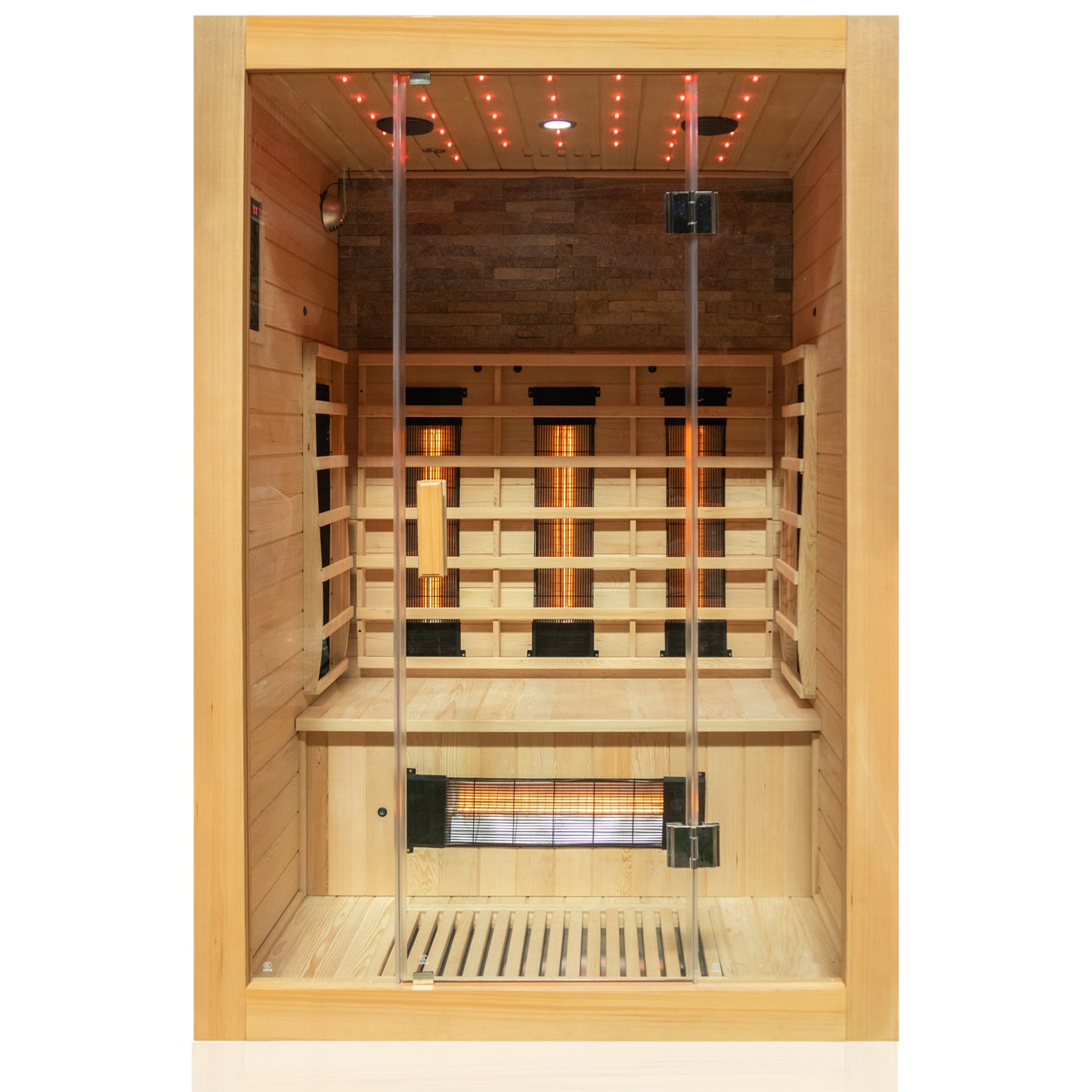 Dewello Infrarotkabine MILTON VOLLSPEKTRUM 135x105 bei TroniTechnik