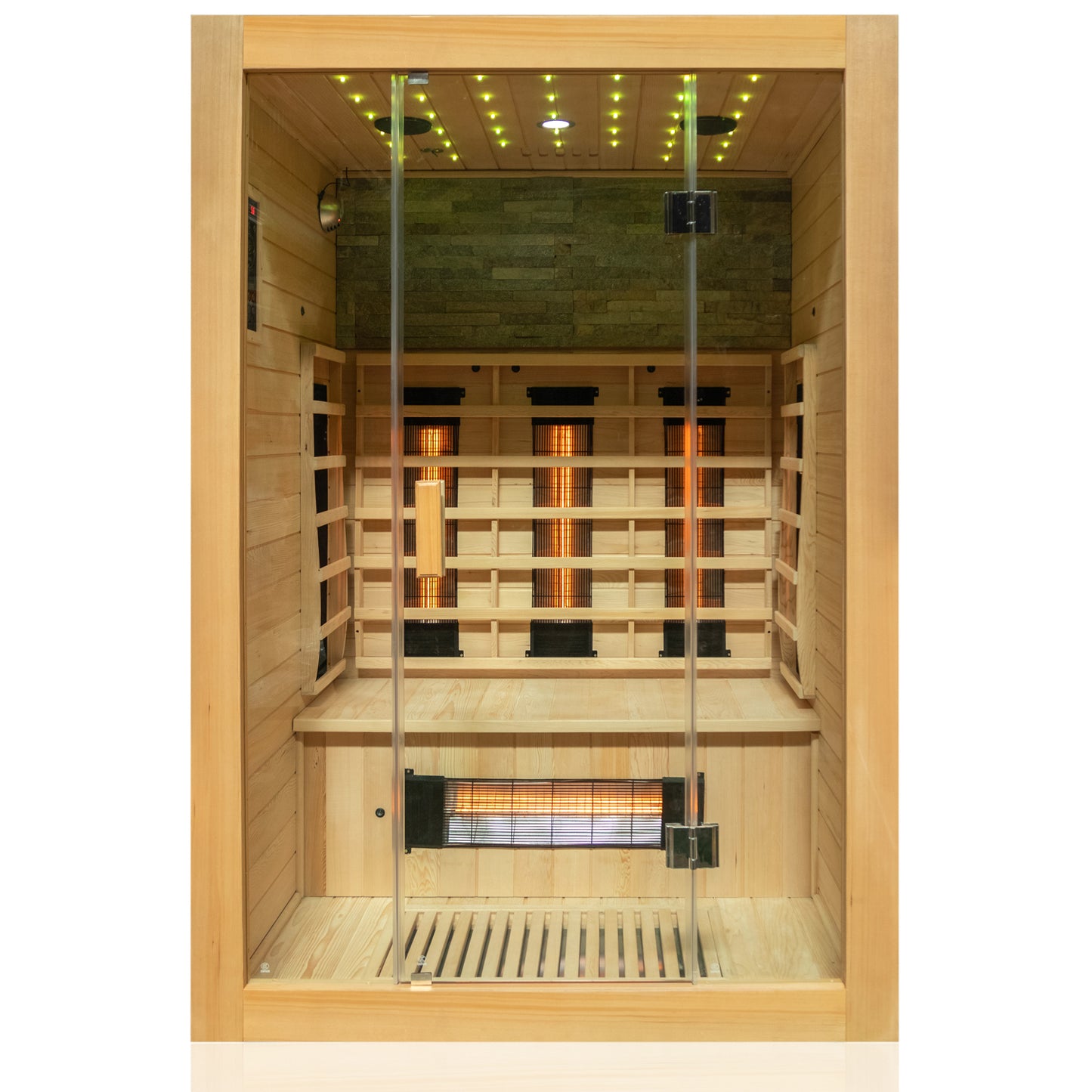 Dewello Infrarotkabine MILTON VOLLSPEKTRUM 135x105 bei TroniTechnik
