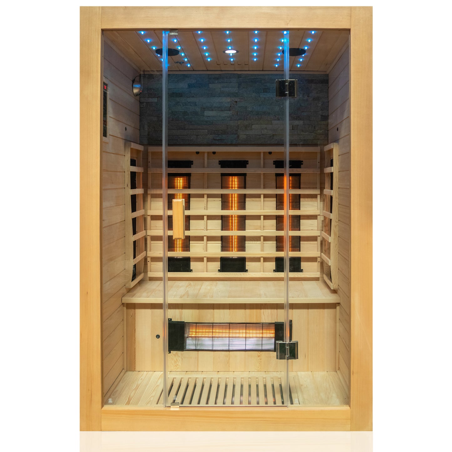 Dewello Infrarotkabine MILTON VOLLSPEKTRUM 135x105 bei TroniTechnik