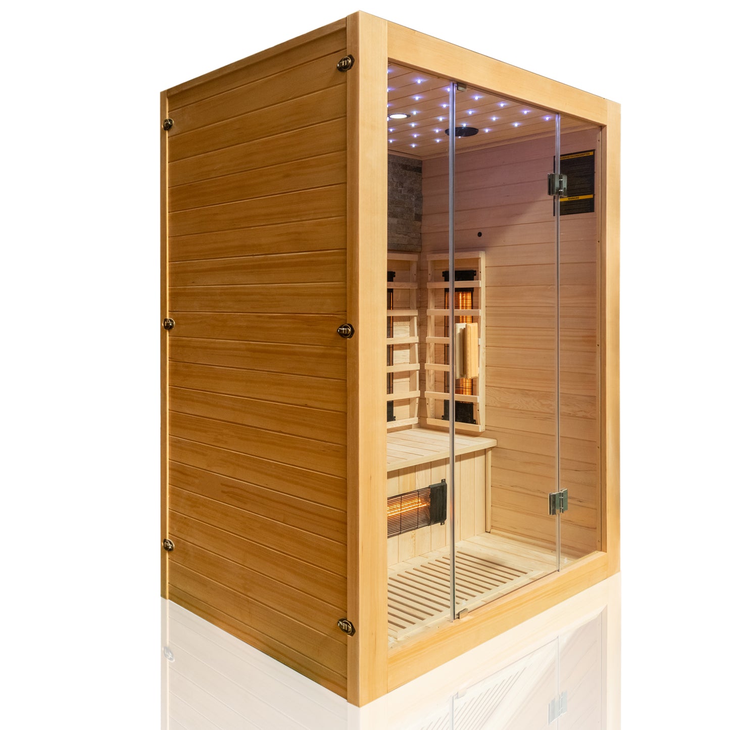 Dewello Infrarotkabine MILTON VOLLSPEKTRUM 135x105 bei TroniTechnik