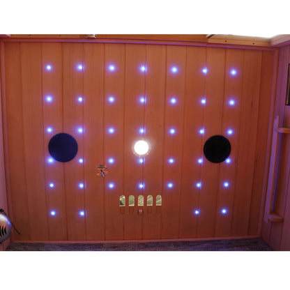 Dewello Infrarotkabine MILTON VOLLSPEKTRUM 135x105 bei TroniTechnik