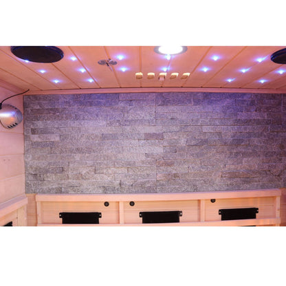 Dewello Infrarotkabine MILTON VOLLSPEKTRUM 135x105 bei TroniTechnik