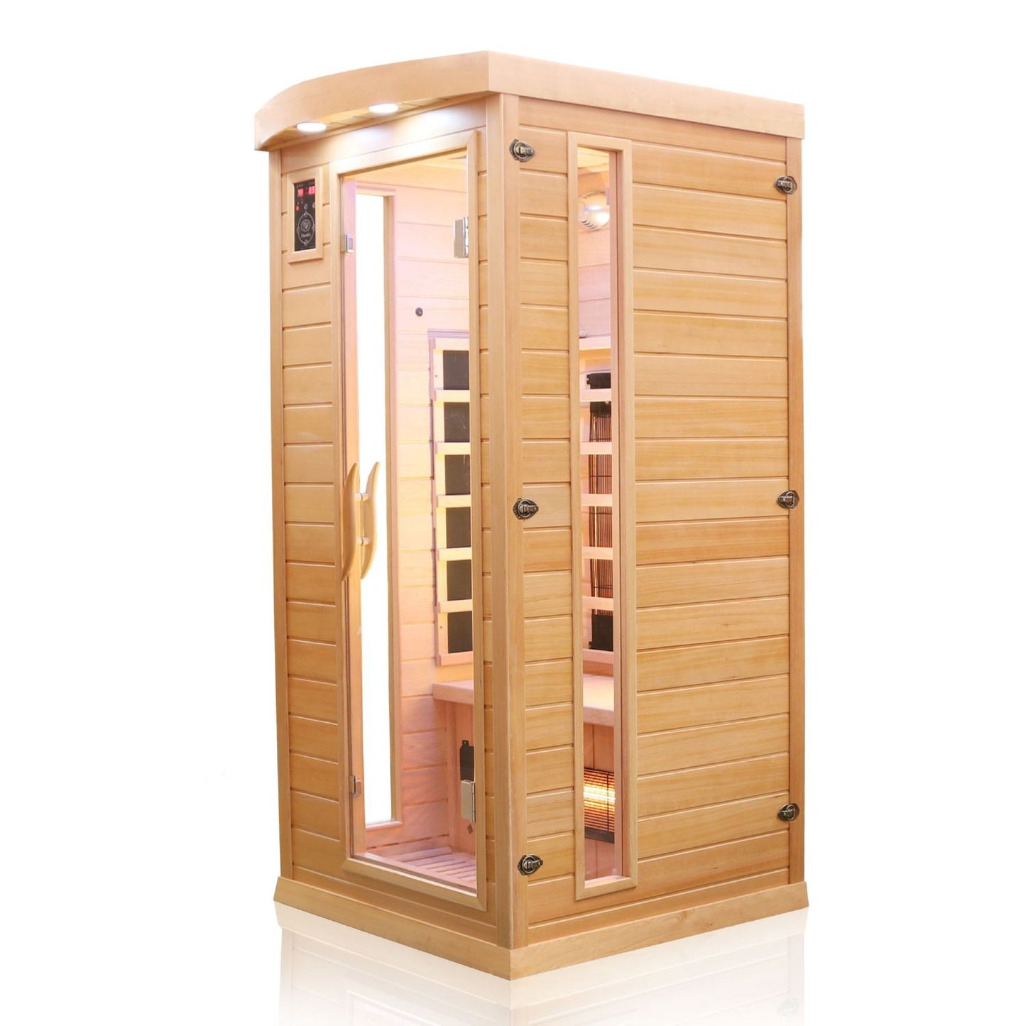 Dewello Infrarotkabine PIERSON 90x90 Dual-Therm bei TroniTechnik