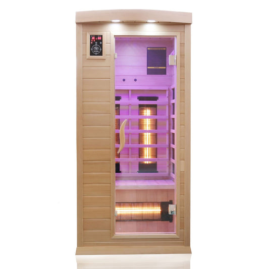 Dewello Infrarotkabine PIERSON 90x90 Dual-Therm bei TroniTechnik