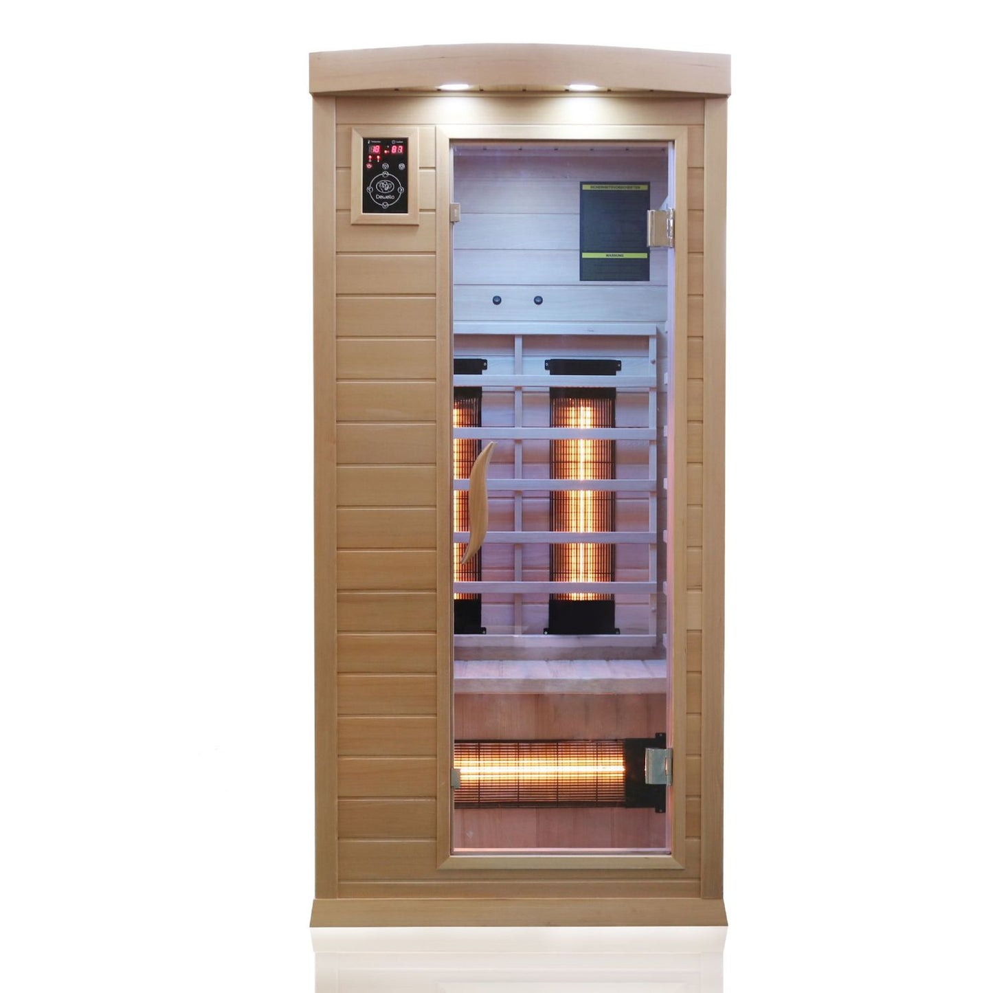 Dewello Infrarotkabine PIERSON 90x90 Dual-Therm bei TroniTechnik