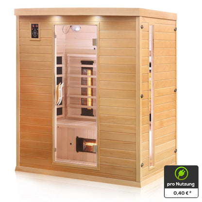 Dewello Infrarotkabine PIERSON 160x105 Dual-Therm bei TroniTechnik